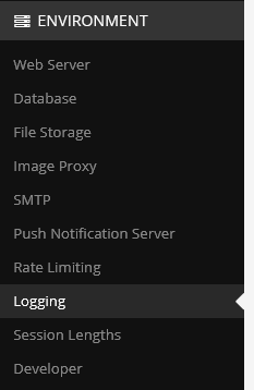 System Console Enviroment Logging